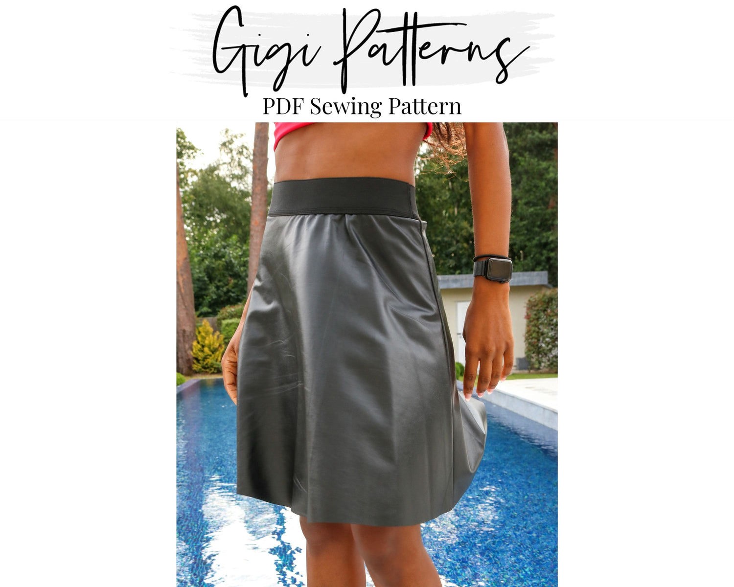 Free circle skirt downloadable pdf sewing pattern