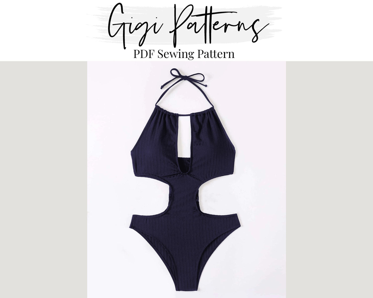 Swimsuit Pattern Pdf, gigipatterns, Cut-Out One Piece Swimsuit, Reversible Bikini, 
Diy Bikini, Pdf Bikini Pattern, Extreme Micro Bikini, Bikini Pattern Pdf, Bathing Suit Pattern, Swimwear Pattern, Bikini Pattern, Women Swimsuit, non-reversible