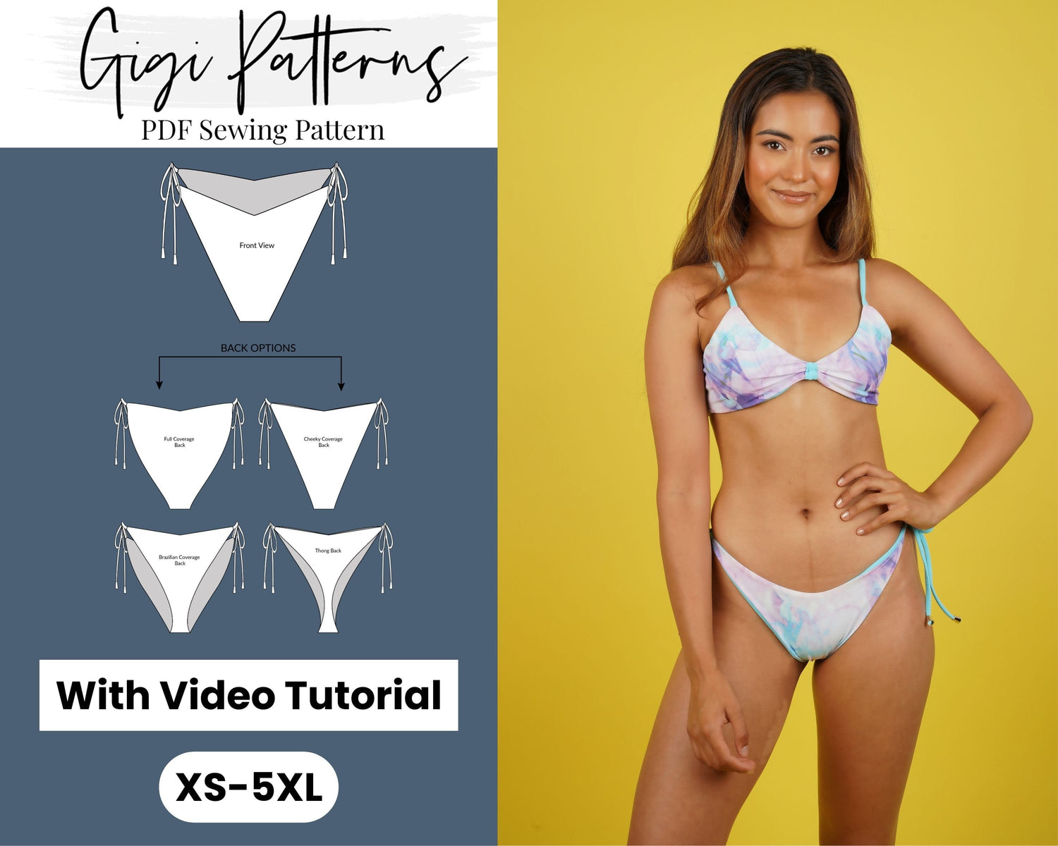 How to Make a String Bikini Top - Spandex Simplified